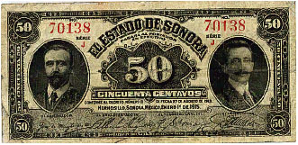 50 centavo bill - front